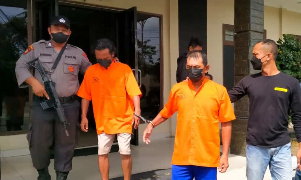 Gasak Mesin Hitachi dan Belasan Ponsel, Dua Residivis Diringkus Tim Gabungan
