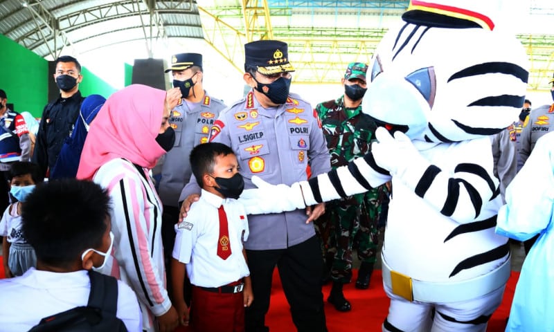 Kapolri Ingatkan Syarat Wajib Laksanakan PTM 100 Persen