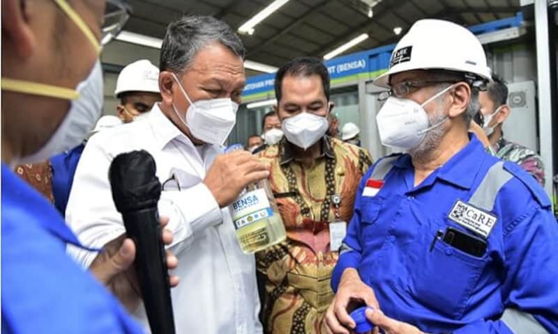 Produksi Bensin Sawit Direncanakan Berkapasitas 238,5 kiloliter/hari