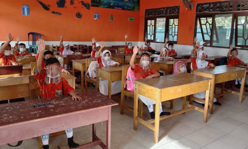 Sekolah Dasar di Pedalaman Masih Banyak Belum Divaksinasi