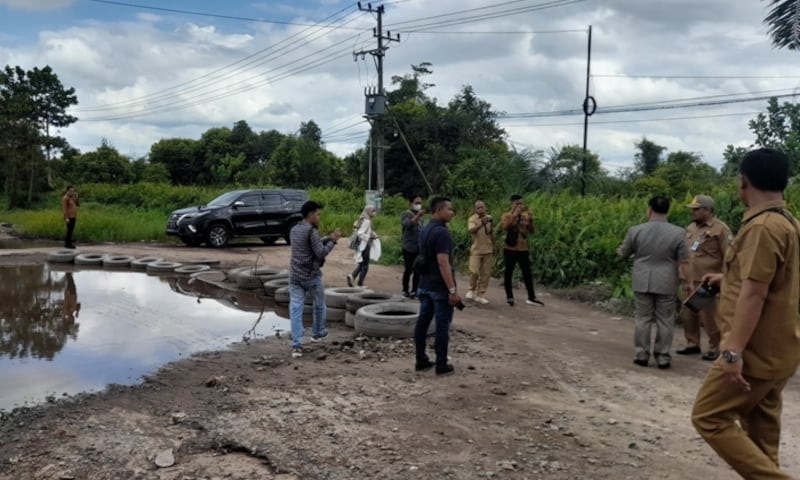 DPRD Kotim Desak Kepastian Perbaikan Jalan Lingkar Selatan