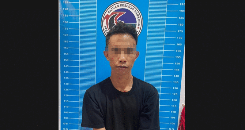 Simpan 12 Paket Sabu, Seorang Pria di Palangka Raya Diamankan Polisi