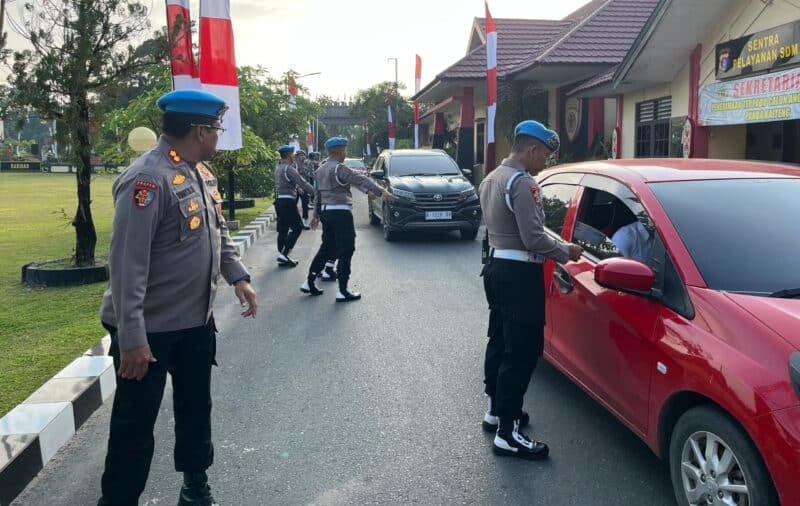 Bidpropam Polda Kalteng Gelar Gaktiblin Bagi Personel